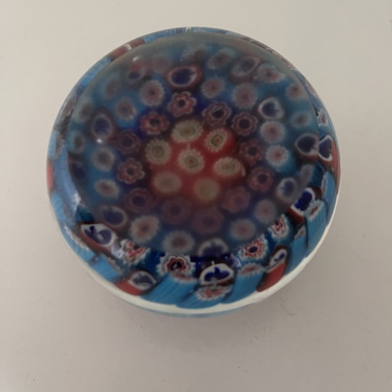 Image 1 of Murrrina Auch bekannt als Millefiori Glas aus Murano Es. Gewicht Circa 500 Gramm - Umfang 20 Cm.