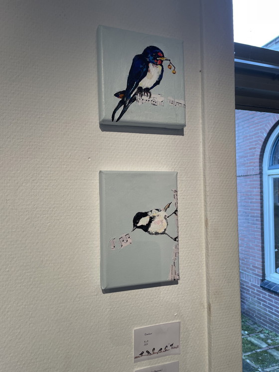 Image 1 of Porträt einer Schwalbe