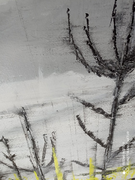 Image 1 of Xxl Art Painting Kunst Gemälde Canvas Leinwand Signiert T. G . Kellnberger #248  # Hartwork