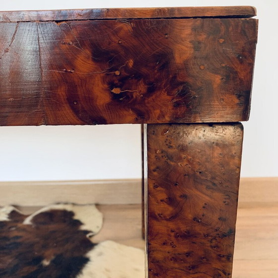 Image 1 of Rechteckiger Couchtisch aus Wurzelzeder, 1960er Jahre