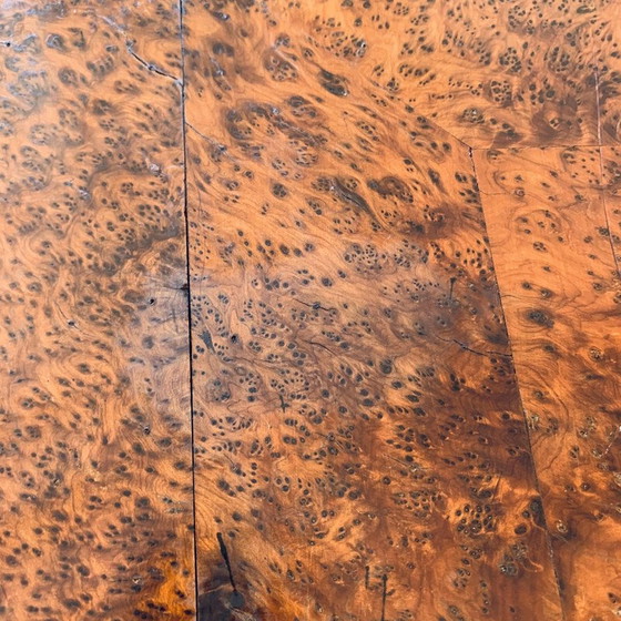 Image 1 of Rechteckiger Couchtisch aus Wurzelzeder, 1960er Jahre