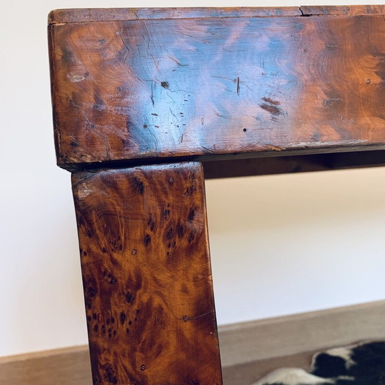 Image 1 of Rechteckiger Couchtisch aus Wurzelzeder, 1960er Jahre