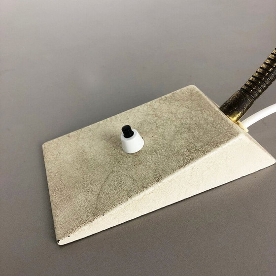 Image 1 of Modernistische Tischlampe aus Metall und Messing von SIS Lights, Deutschland 1960