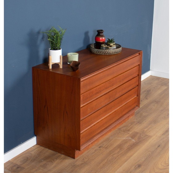 Image 1 of Vintage Kommode aus dänischem Teakholz, 1960er Jahre