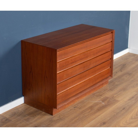 Image 1 of Vintage Kommode aus dänischem Teakholz, 1960er Jahre