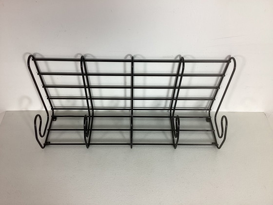 Image 1 of Vintage Ikea Wandgarderobe Fran Draht Stahl Minimalistisch