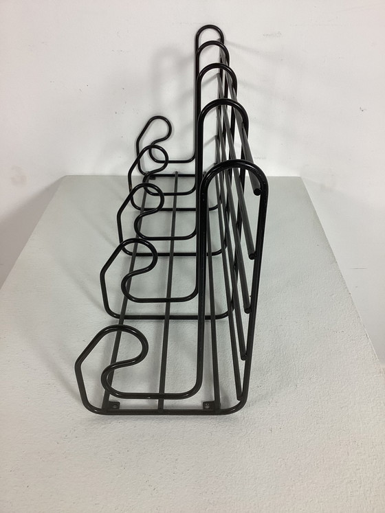 Image 1 of Vintage Ikea Wandgarderobe Fran Draht Stahl Minimalistisch