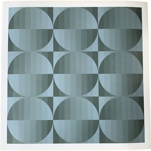 Klassische Fotolithografie von Jim Bird, 1972