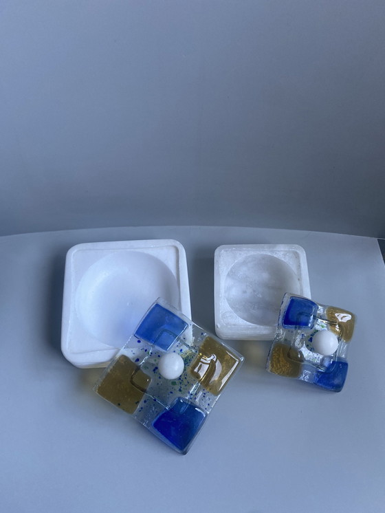 Image 1 of 2 Boites Murano Siebziger Jahre