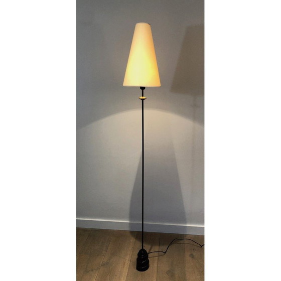 Image 1 of Vintage Stehlampe aus Schmiedeeisen, 1970