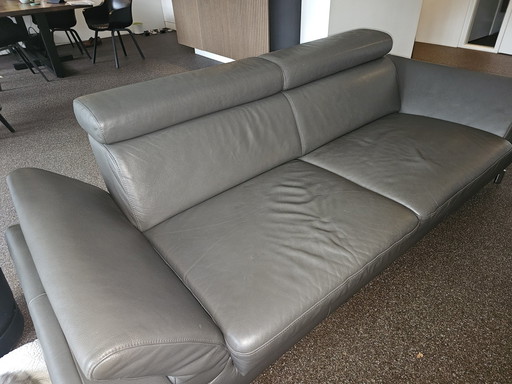 Montel Ledersofa