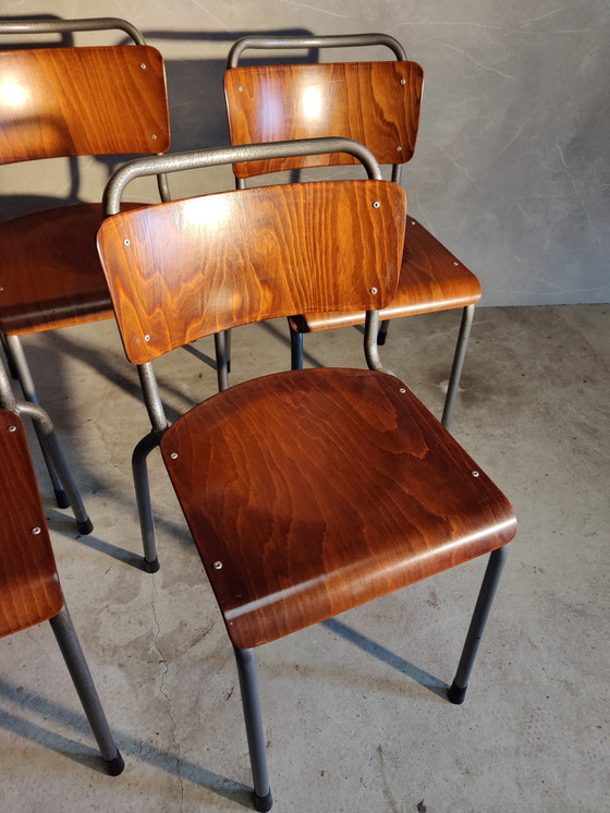 Image 1 of 5x Gispen TU Delft 106 Schulstühle