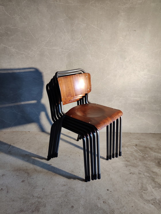 Image 1 of 5x Gispen TU Delft 106 Schulstühle