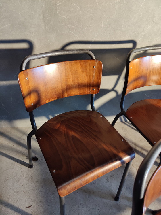 Image 1 of 5x Gispen TU Delft 106 Schulstühle