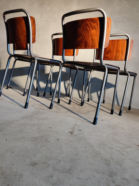 Image 1 of 5x Gispen TU Delft 106 Schulstühle