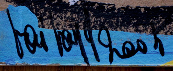 Image 1 of Gilbert Baibay - Acrylfarbe auf Karton - 2005