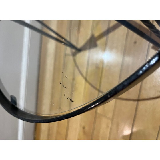 Image 1 of Alter schmiedeeiserner Sockeltisch, 1950