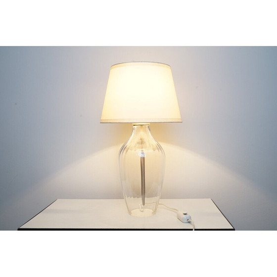 Image 1 of Nachttischlampe aus Glas für Ikea, 1970