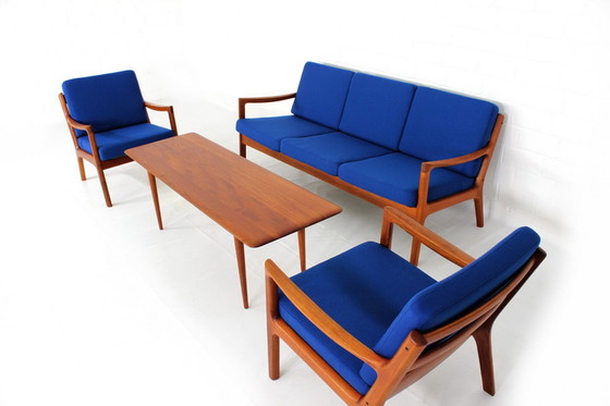 Image 1 of "Minerva" Teak Coffee Table / Couchtisch von Peter Hvidt & Orla Molgaard Nielsen für France & Daverkosen 