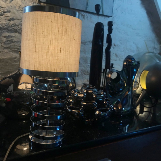 Image 1 of Helikoidale Tischlampe - Space Age - 1970