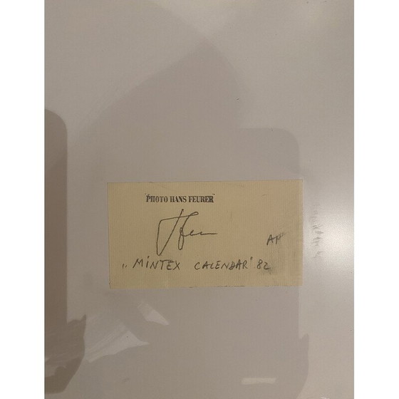 Image 1 of Vintage Foto Mintex Kalender 82 von Hans Feurer