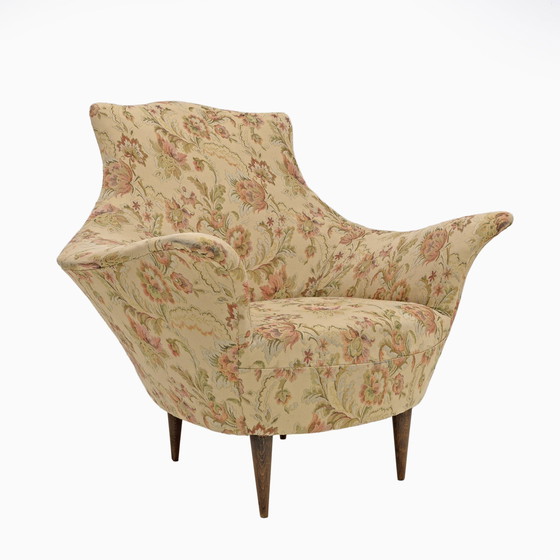 Image 1 of Mid-Century Modernes italienisches Sofa und zwei Sessel, Modell Manta, 1950er Jahre