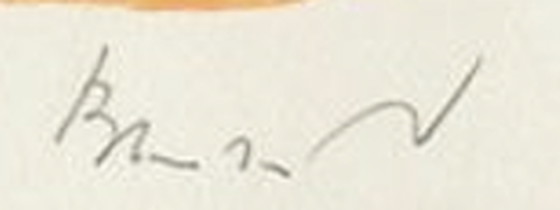 Image 1 of Bram van Velde - Original Lithographie mit Bleistift signiert