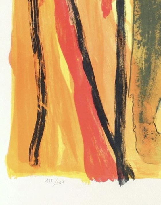 Image 1 of Bram van Velde - Original Lithographie mit Bleistift signiert