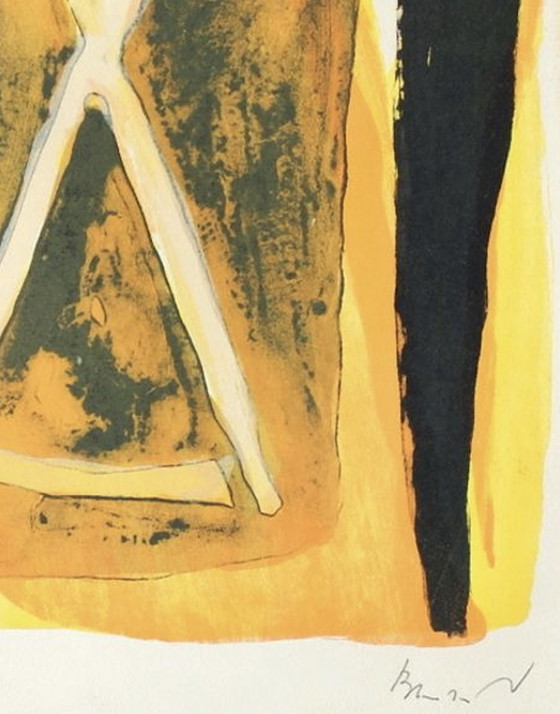 Image 1 of Bram van Velde - Original Lithographie mit Bleistift signiert