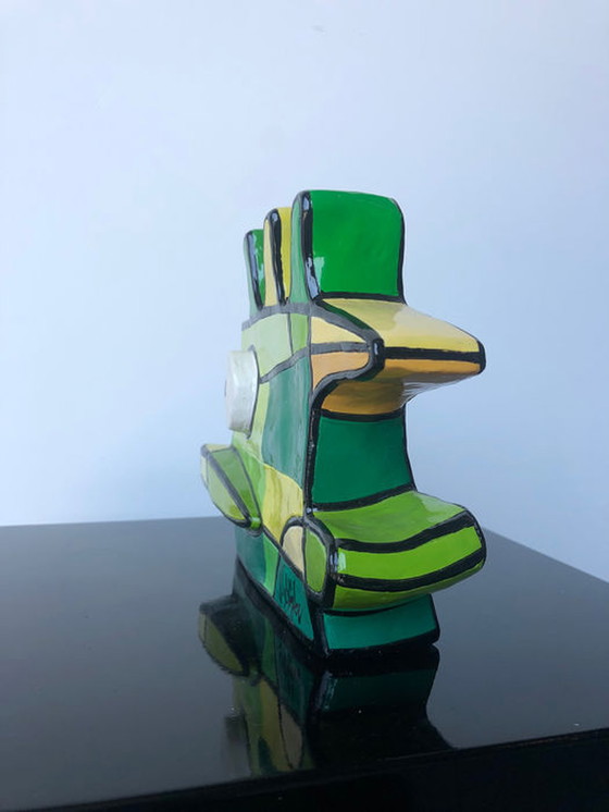 Image 1 of Jacqueline Schäfer Kombi 2: Pferd blau, Liebesvogel Relief 1, Grüne Ente