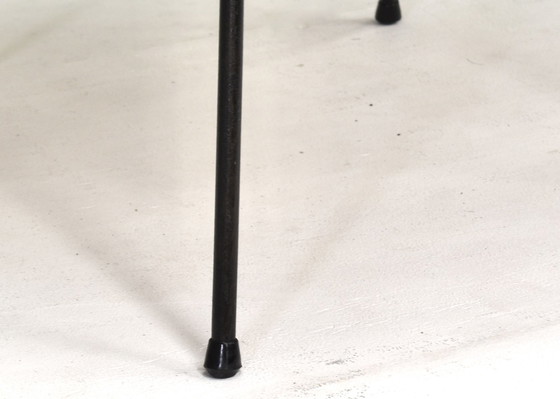 Image 1 of Circle Lounge Chair aus den 1950er Jahren in Samt und Metall - ca. 50er Jahre Design