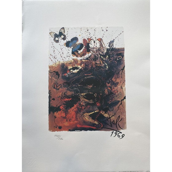 Image 1 of Klassische Lithografie von Salvador Dali, Frankreich 1969er Jahre