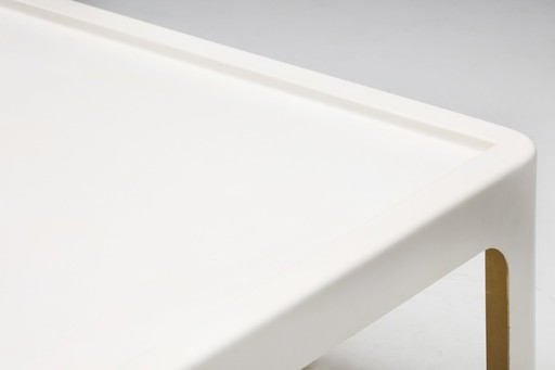 Arflex 'Solar' Couchtisch aus Fiberglas von Carlo Bartoli, Italien, 1960er Jahre
