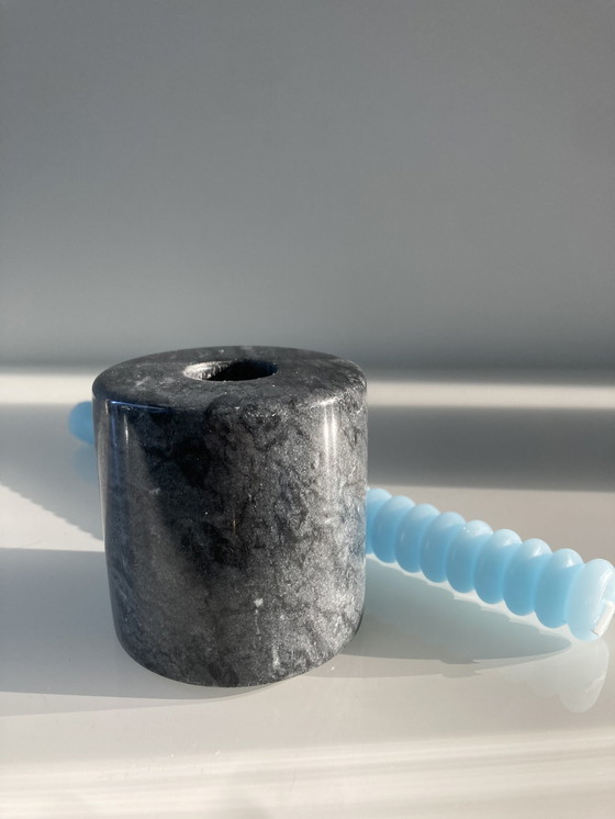 Image 1 of Kerzenständer aus massivem Marmor, Marke Riverdale