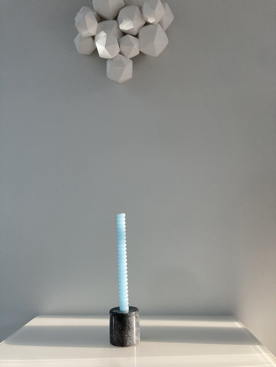 Image 1 of Kerzenständer aus massivem Marmor, Marke Riverdale