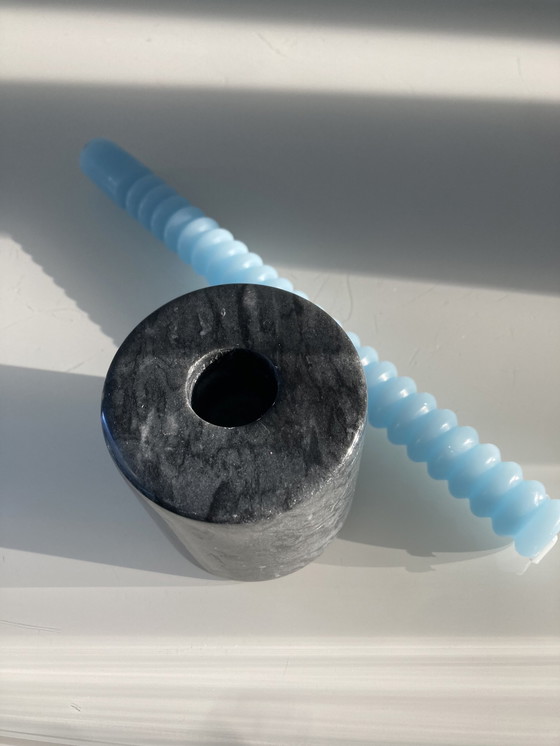 Image 1 of Kerzenständer aus massivem Marmor, Marke Riverdale