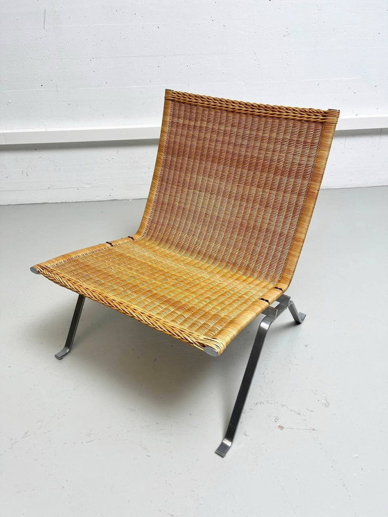 Image 1 of Skandinavischer Pk22 Sessel Von Poul Kjærholm Für Fritz Hansen, 1980Er