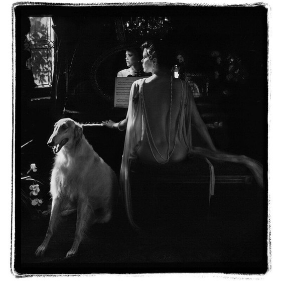 Image 1 of Vintage-Foto von Sylvia Kristel von Just Jaeckin, 2009er Jahre