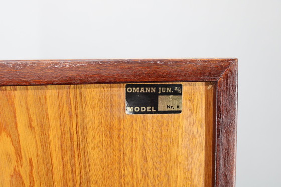 Image 1 of 1960er Omann Jun Palisander Upcycelter Schrank, Dänemark