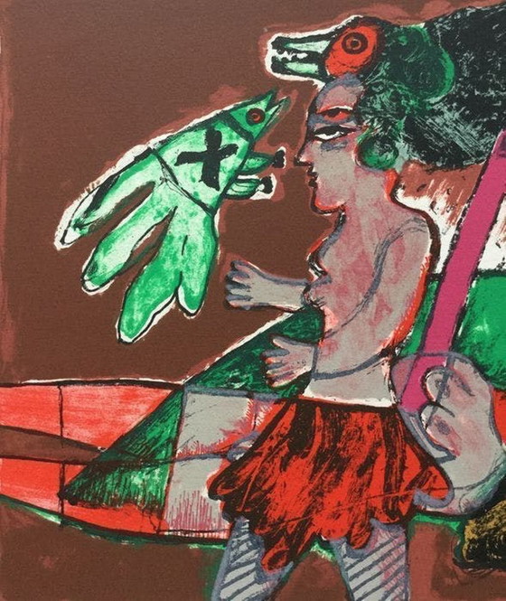 Image 1 of 1978 - Corneille - Une Journée D'Été (Ein Sommertag) - Gerahmt