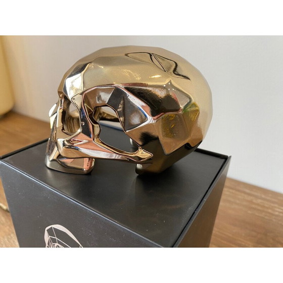 Image 1 of Goldener Totenkopf von Richard Orlinski, 2021