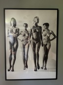 Helmut Newton Bild im Rahmen
