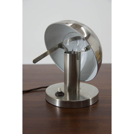 Image 1 of Tischlampe aus Nickel, 1920