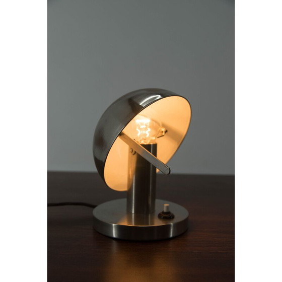 Image 1 of Tischlampe aus Nickel, 1920