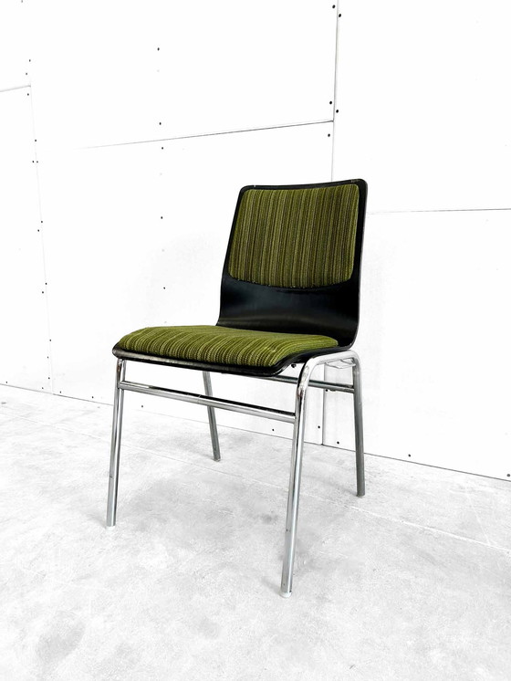 Image 1 of 4x vintage Midcentury Stapelstuhl