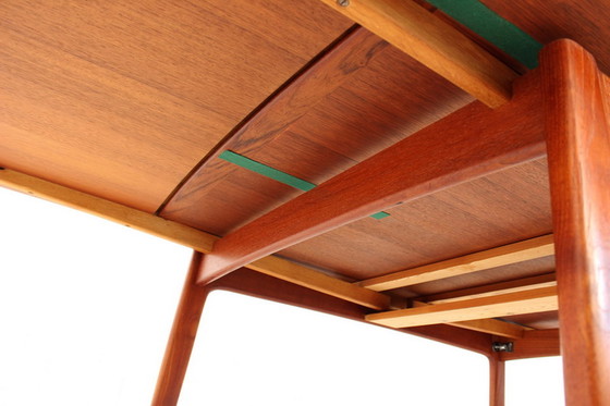 Image 1 of Svend Aage Madsen XXL Danish Teak Dining Table / Esstisch von K. Knudsen & Son, extra wide