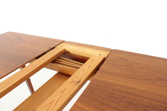 Image 1 of Svend Aage Madsen XXL Danish Teak Dining Table / Esstisch von K. Knudsen & Son, extra wide