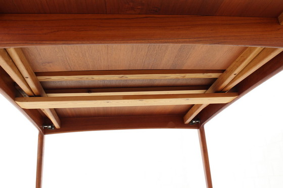 Image 1 of Svend Aage Madsen XXL Danish Teak Dining Table / Esstisch von K. Knudsen & Son, extra wide