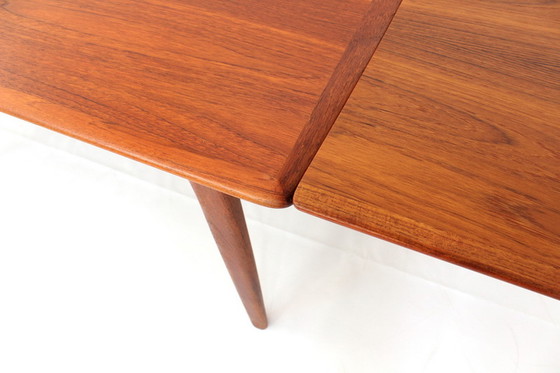 Image 1 of Svend Aage Madsen XXL Danish Teak Dining Table / Esstisch von K. Knudsen & Son, extra wide