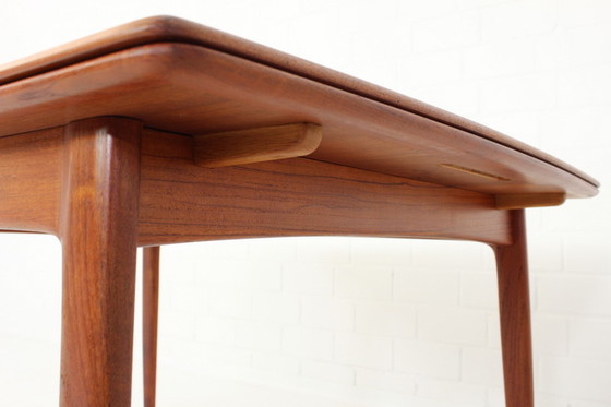 Image 1 of Svend Aage Madsen XXL Danish Teak Dining Table / Esstisch von K. Knudsen & Son, extra wide